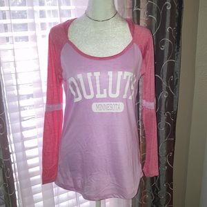 RAG WEAR BEACH HOODIE Women’s Jersey style Lightweight Cotton PINK  Med NWOT